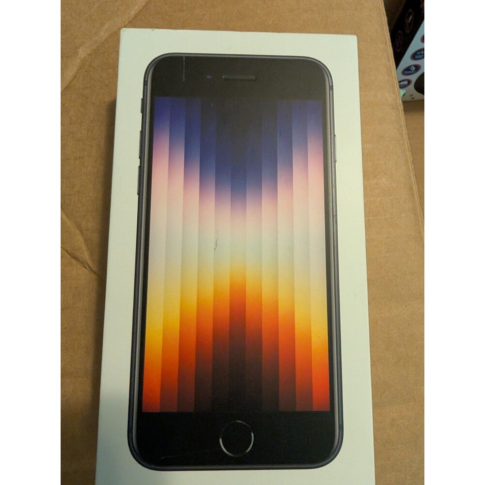 Apple iPhone SE (2022) - 64 GB - Midnight (Boost Mobile)